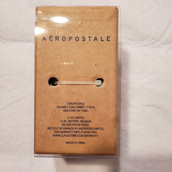 NIB Aéropostale Rubber Led Digital Watch Black OS - Picture 3 of 3